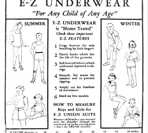 E-Z Underwear ad