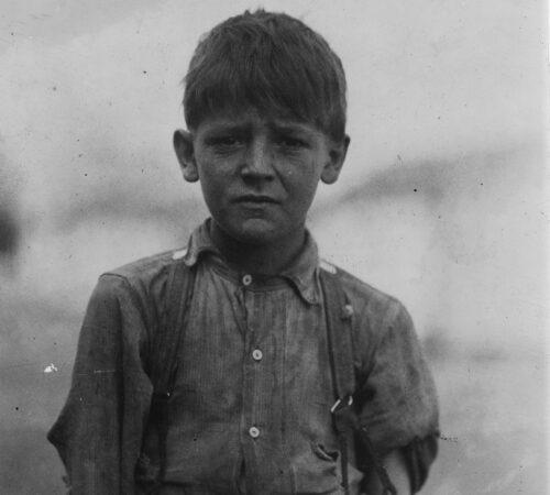 Photo of a young male Mill worker