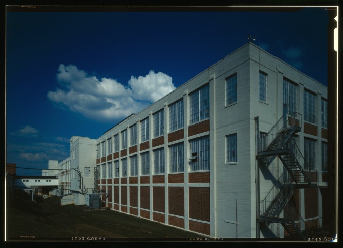 Exterior photo of the Southwest Stark Mill